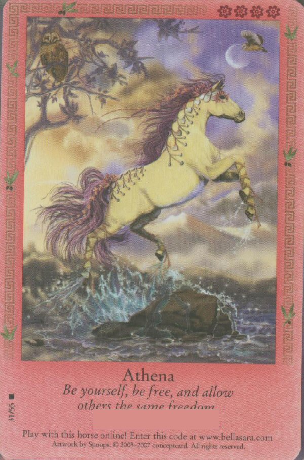 Ancient Lights Triton's Horn 54/55 rare card Bella Sara trading card
